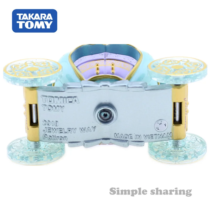 Takara Tomy Tomica pixar disney ювелирные изделия Жасмин Принцесса автомобиль игрушка литья