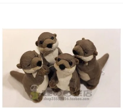Free shipping 20cm Stuffed Animals Polar Sea World Simulation Cute Otter Doll Toy for children gift | Игрушки и хобби