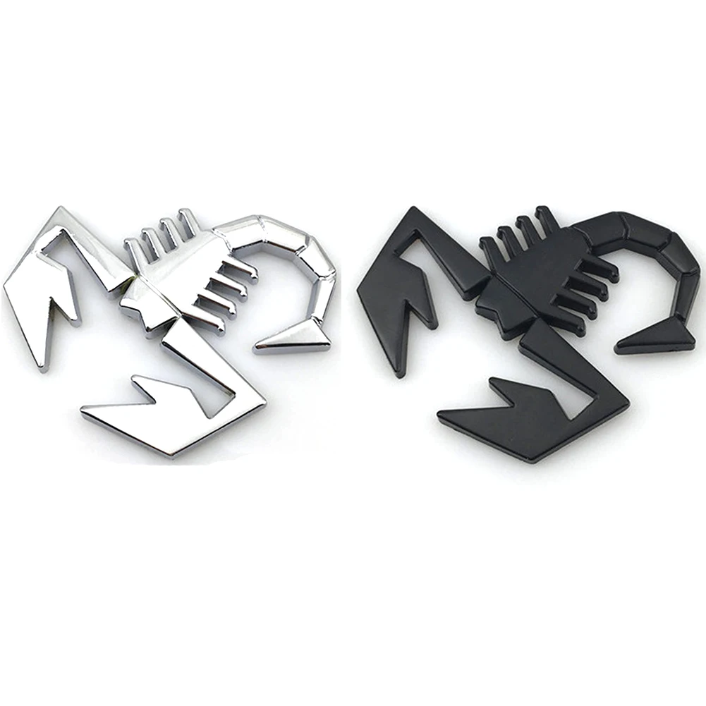 3D скорпион автомобиль наклейка стикеры металлический клей эмблемы для Fiat 500 Punto