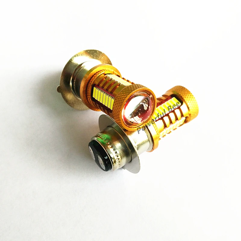 H6/p15d супер белый 700LM светодиодный фонарь для мотоцикла DC12V moto Электрический велосипед Hi/Lo луч лампы