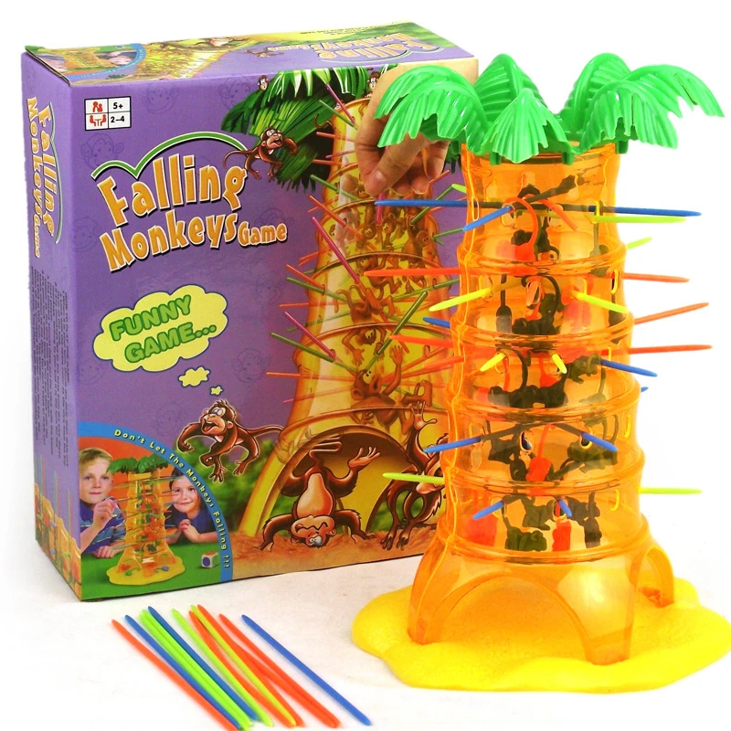 INBEAJY настольные интерактивные игры детские головоломки забавная обезьяна флип