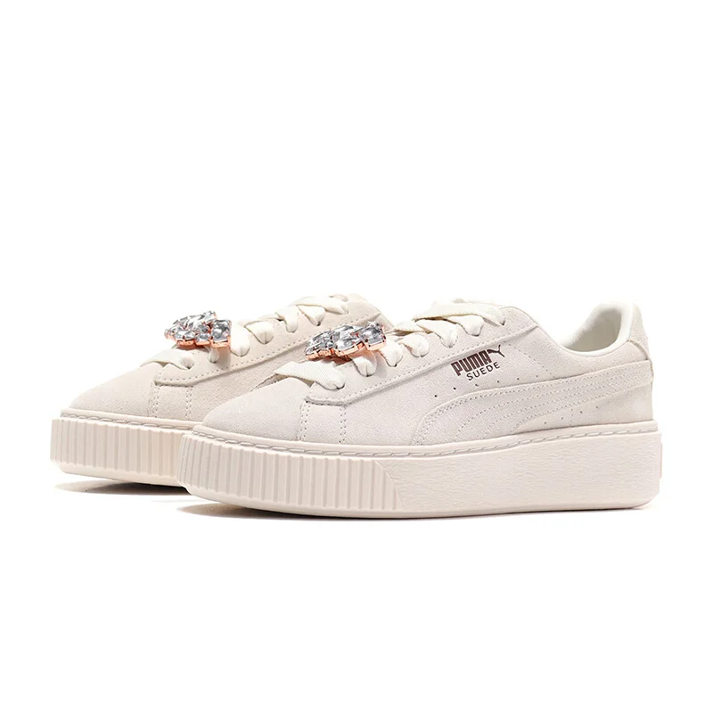Original New Arrival PUMA Suede Platform Gem Wns Women's Skateboarding Shoes Sneakers | Спорт и развлечения