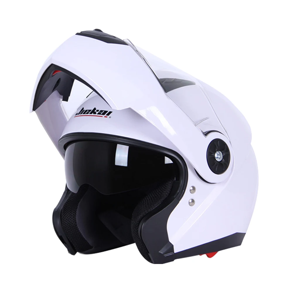 Мотоцикл JIEKAI шлем Мужской мотоциклетный на все лицо шлемы для езды Casco