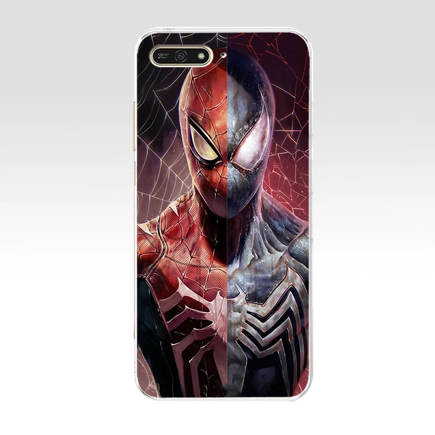 15 88SD Marvel Comics Человек-паук Мягкий силиконовый чехол из ТПУ для huawei Honor 7c 7x 7a pro 7x P20 Nova 2i 3i - Цвет: 15