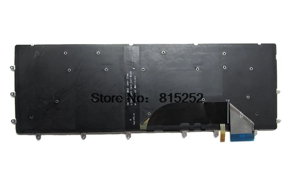 Arabia AR Клавиатура для ноутбука DELL 15 9550 9560 5510 5520 7568 с подсветкой английский(США) RU Русский Аравия AR Бельгии быть Швейцарский SW 0GDT9F 0HPHGJ - Цвет: Arabia AR