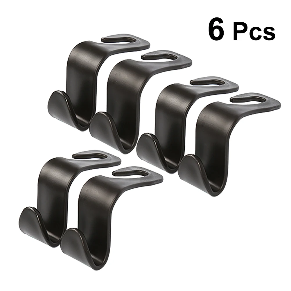 6 шт Высокое качество Практичный автомобиль на заднем сиденье подголовник