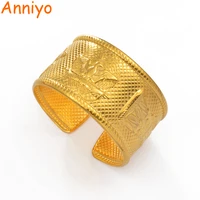 anniyo width 3 6cmweight about 83g gold color bracelet papua new guinea bangles for women men jewelry png gifts 097206