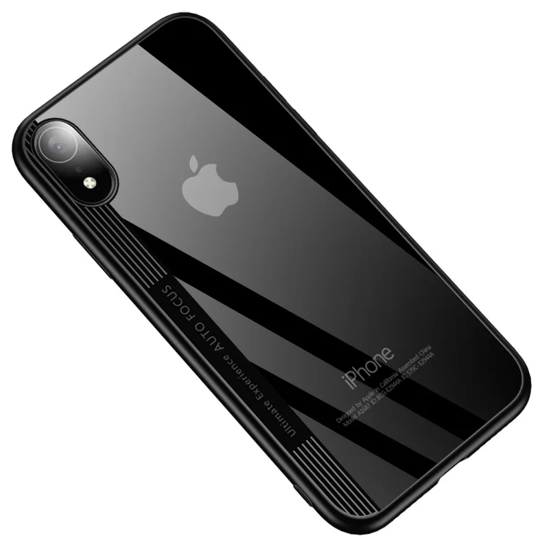 Dikes Luxury Shockproof Phone Case For iPhone XR XS Max Ultra Thin Transparent Cover Coque Fundas Capa |