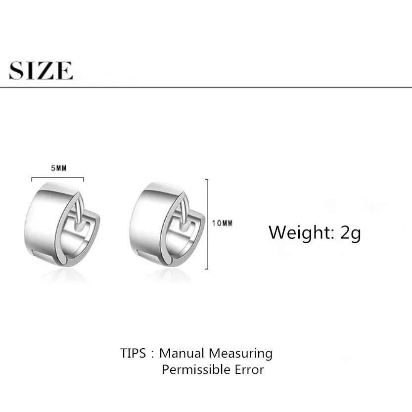 

New Hollow Round Couple Black Earrings For Women Male Trend Creative 925 Sterling Silver Christmas Jewelry Oorbellen SAE200