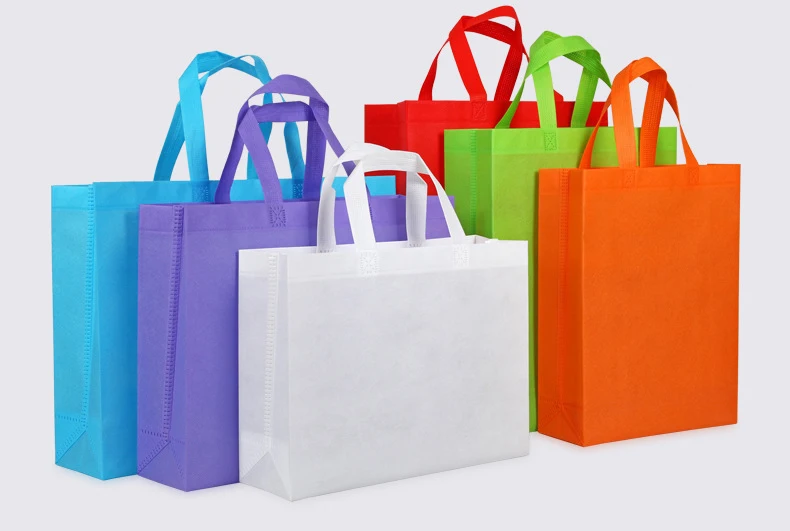 Wholesale Free Custom Non Woven Shopping Bag Polypropylene Promotional Bags Printing
