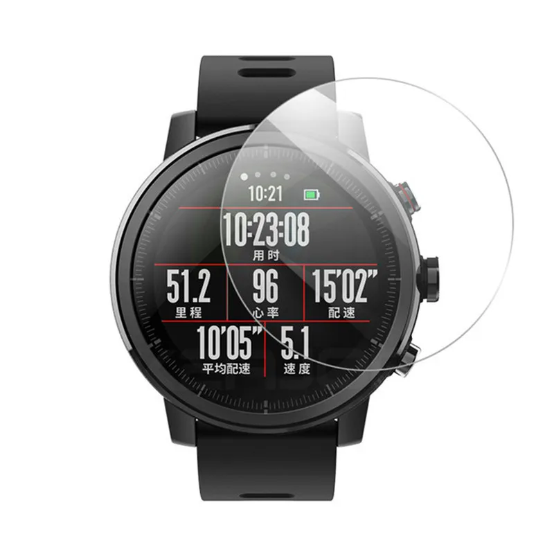 6 шт. в упаковке) для Xiaomi Huami Amazfit Stratos Sports Smartwatch 2 2S прозрачная Защитная мягкая пленка(не закаленное стекло