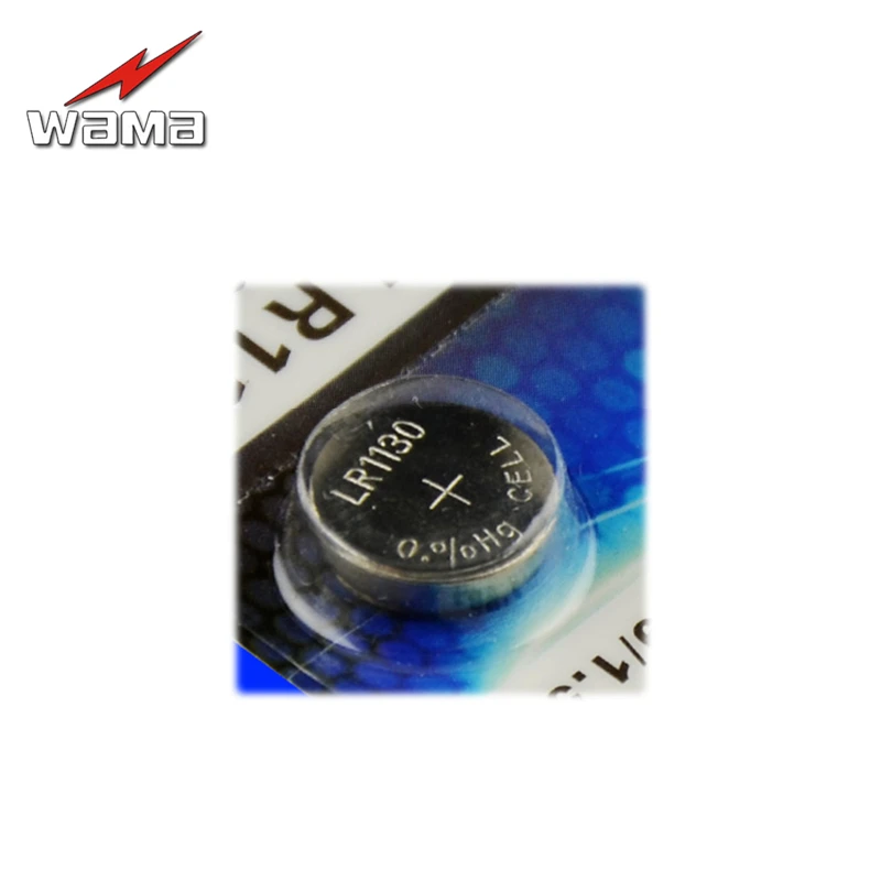 40x Wama AG10 1 55 V Аккумуляторы таблеточного типа 389 SR54 LR54 SR1130W Akaline батарея монетного