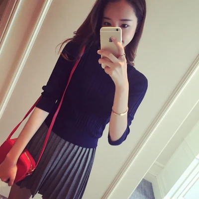 Специальное предложение новинка 2021 Женский хлопковый свитер Ohclothing с рукавом до