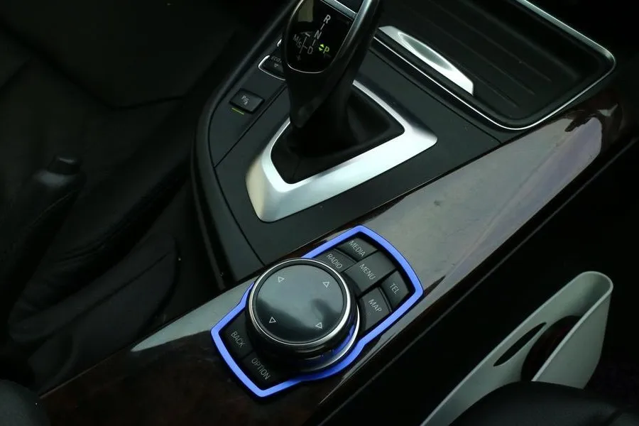 1pcs Car Indoor sticker multimedia button decoration for BMW M3 M5 X1 X3 X5 X6 E39 E36 E53 E60 E90 E46 styling | Автомобили и