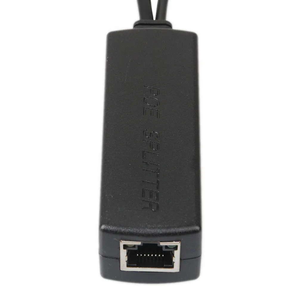 Питание через Ethernet 48В до 5В 2.4A IEEE 802.3af Micro USB Активный сплиттер POE для планшета Dropcam