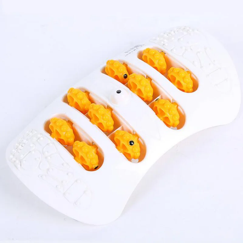 Roller-type plastic foot massage ABS anti-skid easy to clean portable massager |