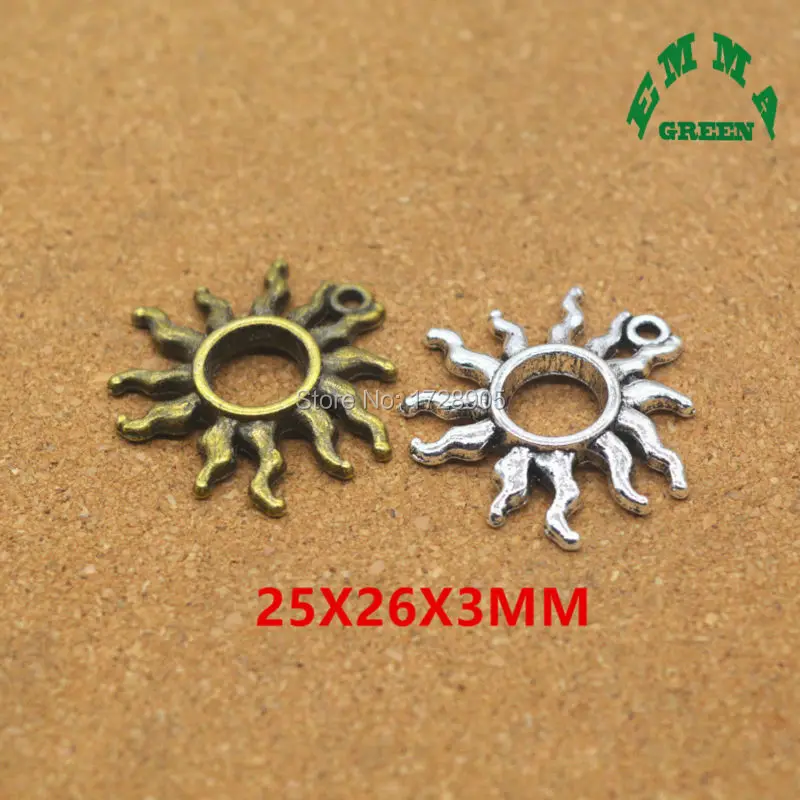 Подвесная подвеска в форме солнца для браслета ожерелье ювелирные аксессуары