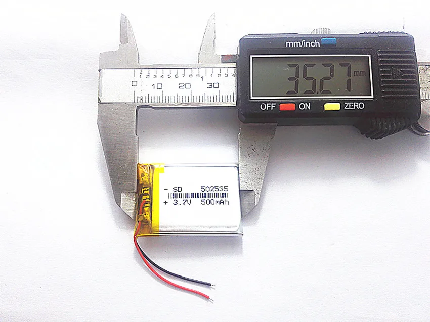 3 7 V 500mAH 502535 PLIB (полимерный литий ионный/литий ионный аккумулятор) для умных часов