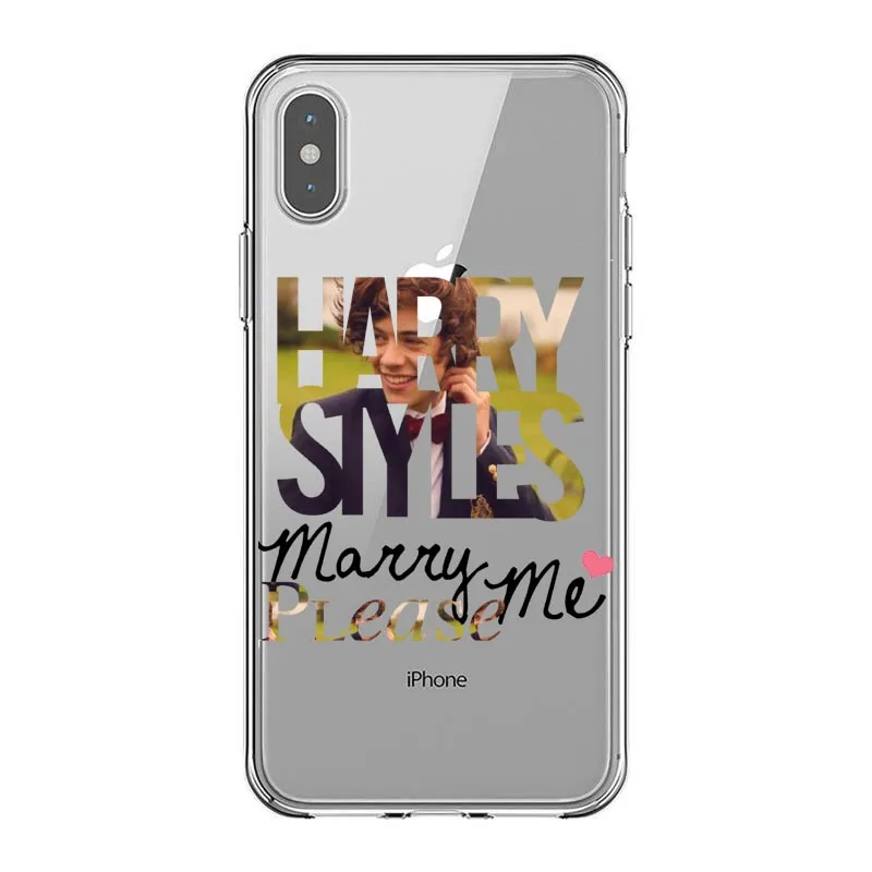 Мягкие чехлы для iPhone XS 5 5S SE 6 6splus XR Max 7 8 Plus X с рисунками Гарри