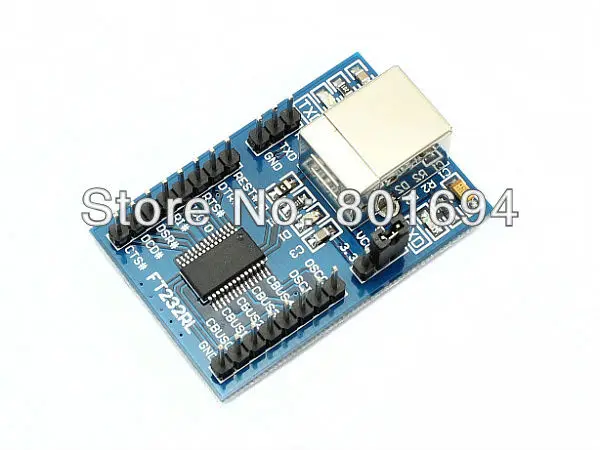 10 шт./лот FT232RL модуль от USB к последовательному/TTL преобразователю отправлять