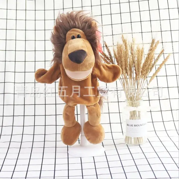 Cartoon toy doll lion baby plush parent-child story props | Игрушки и хобби
