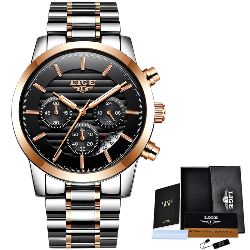 

2018 NEW Famous Brand Gold Casual Geneva Quartz Watch Men Full Steel XFCS Men Watches Male Relogio Masculino Zegarek Meski Gift