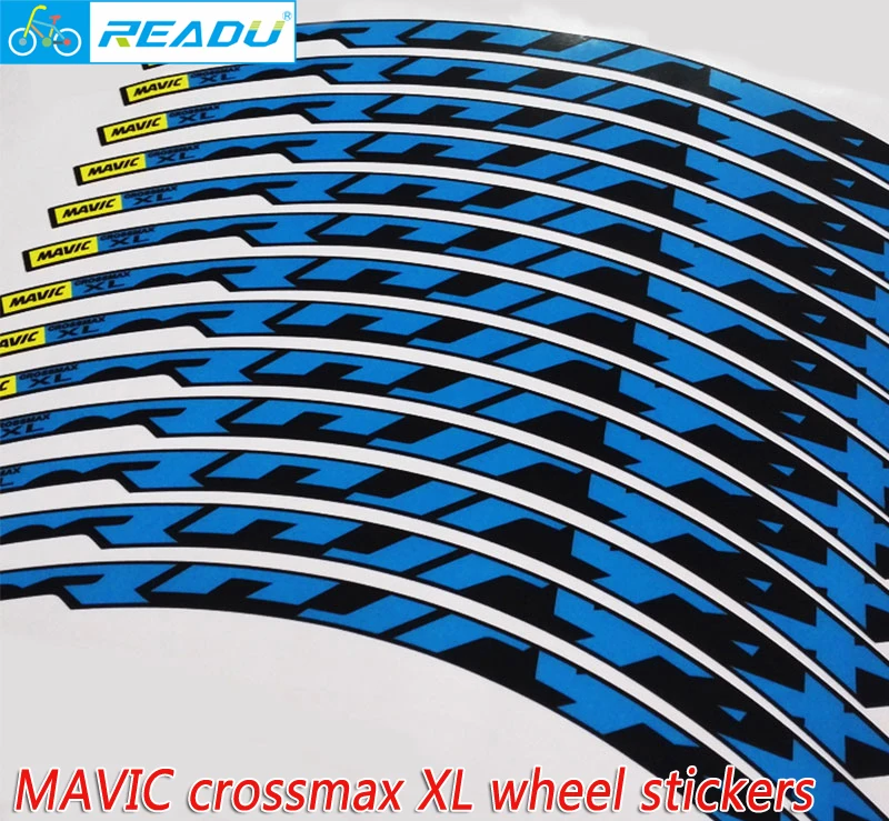 Набор наклеек на обод горного велосипеда наклейки mavic s велосипед Crossmax XL колеса