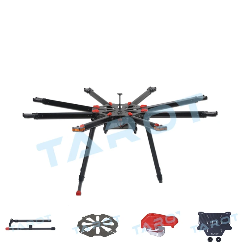 Таро X8 Octaopter складной карбоновый каркас части Drone аксессуары | Игрушки и хобби