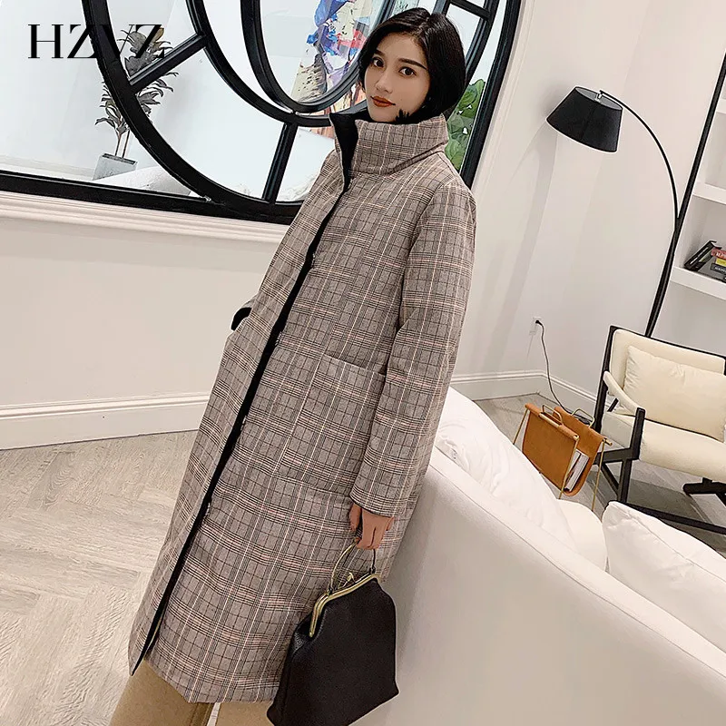 Высокое качество зимний пуховик женские парки новинка 2018 Двусторонняя одежда