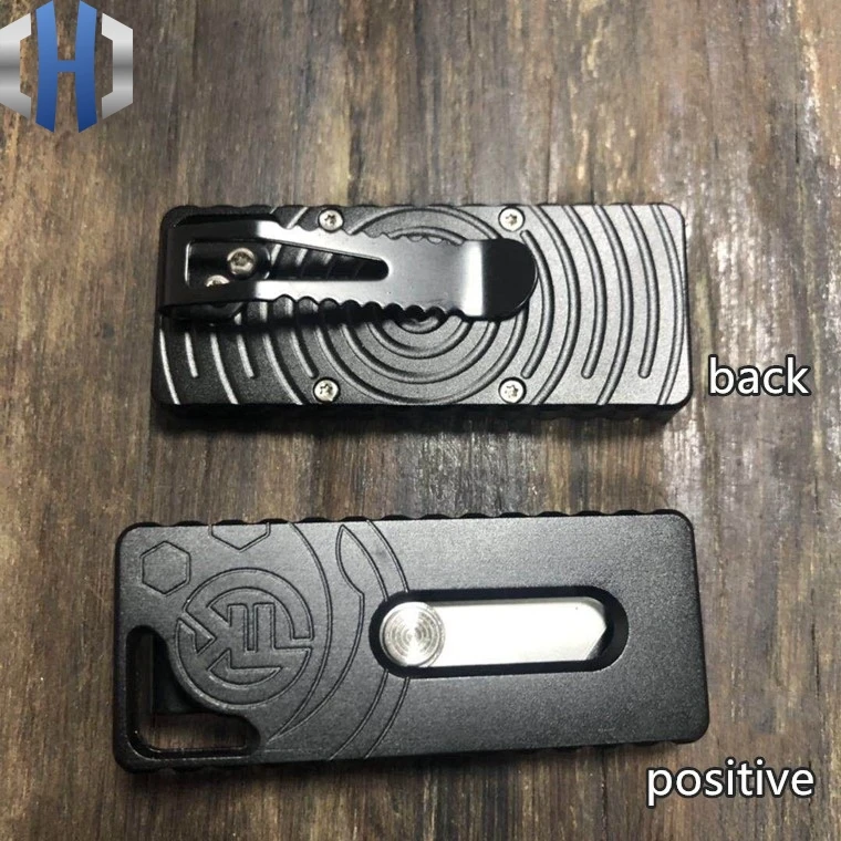 Two Step Paper Cutter Outdoor Field Survival Tool Knife Cut Open Express EDC Pocket Knife