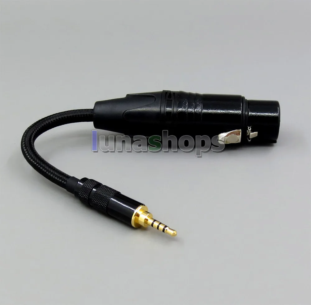 

TRRS 2.5mm Balanced To 4pin XLR Female Silver Plated Net Shielding Cable For VentureCraft Soundroid Amplifier Vantam DSD LN06054