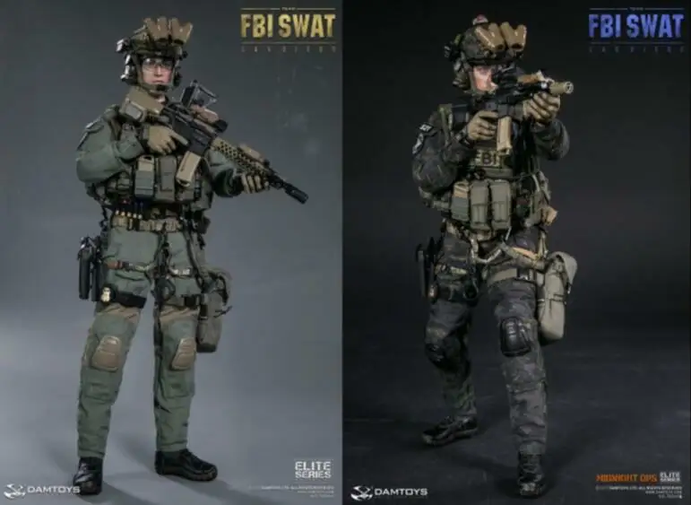Коллекционная полноразмерная экшн фигурка модель 1:6 американская команда ФБР