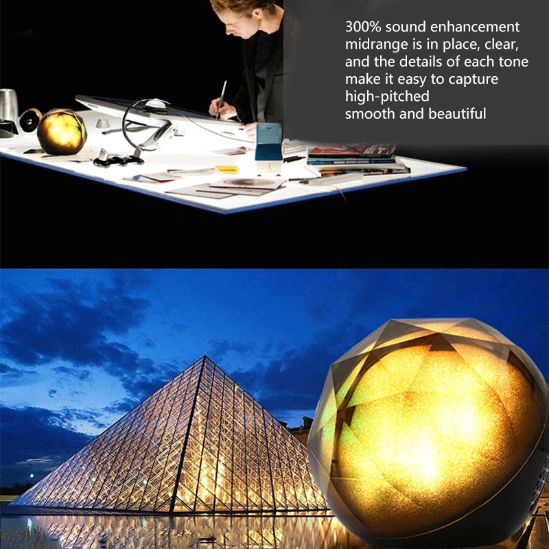 Bluetooth динамик мини портативный СВЕТОДИОДНЫЙ Красочный беспроводной громкий