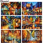 Картина с квадратнымикруглыми стразами Dispaint 5D 