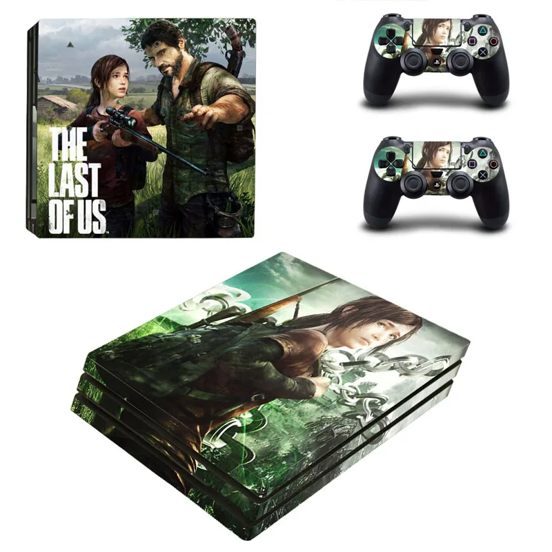the last of us Series PS4 Pro Console Sticker For Sony PlayStation 4 Vinyl Decal Ps4 Controller Skin |