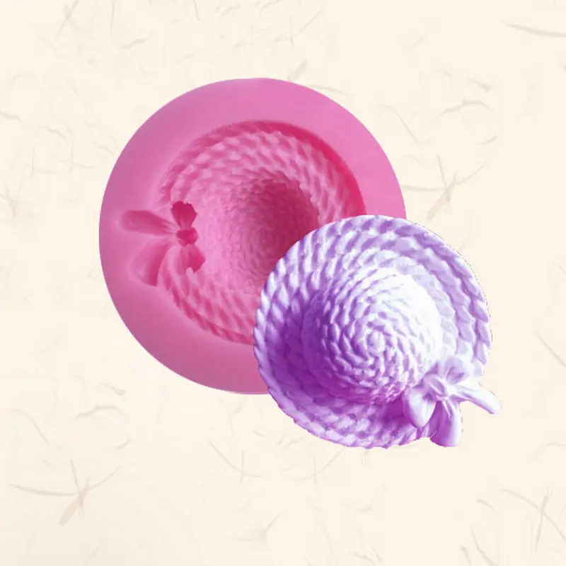 Силиконовая форма сделай сам для мастики торта шляпы маленькая силиконовая