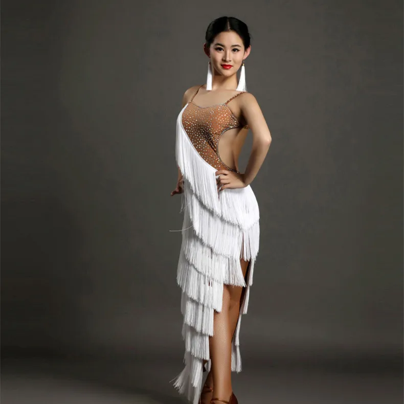 Новая танцевальная одежда для сальсы платья латинских танцев на продажу костюмы