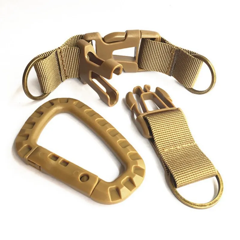 Многофункциональная комбинация из трех колец застежка для альпинизма