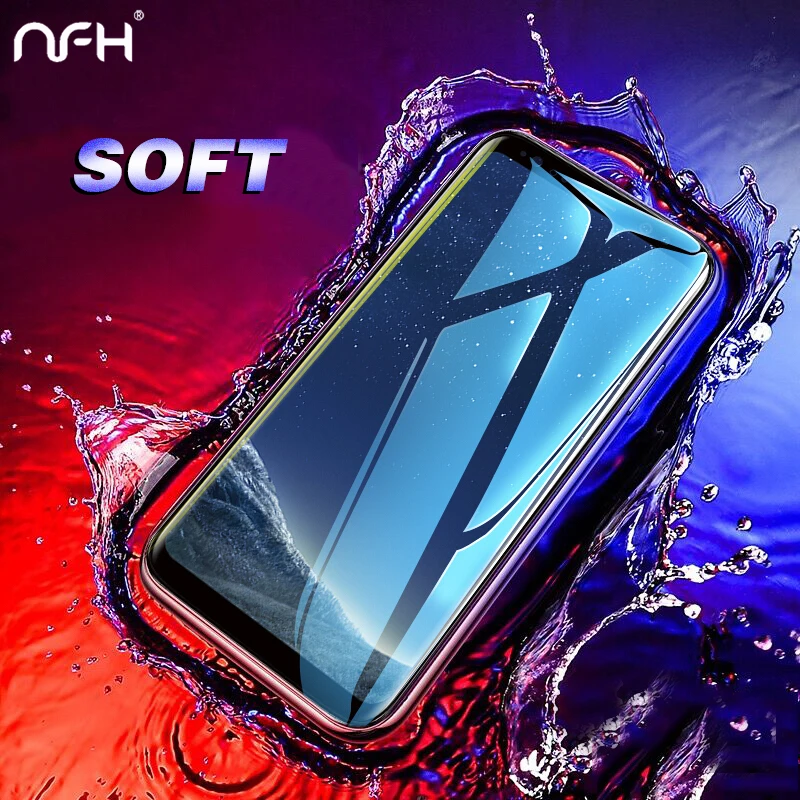NFH мягкая пленка для samsung Galaxy S9 S8 плюс S7 края примечание 9 8 H D полный Экран