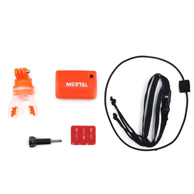 Аксессуары для спортивной экшн-камеры для GoPro hero 7 6 5 black XiaoYi 4K go pro eken sjcam - Цвет: Orange