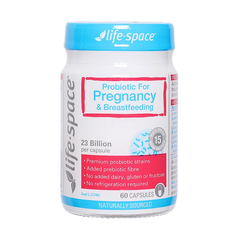 

Australia Life Space Probiotic for Pregnancy & Breastfeeding 60 Capsules Support Healthy Immune Digestive System