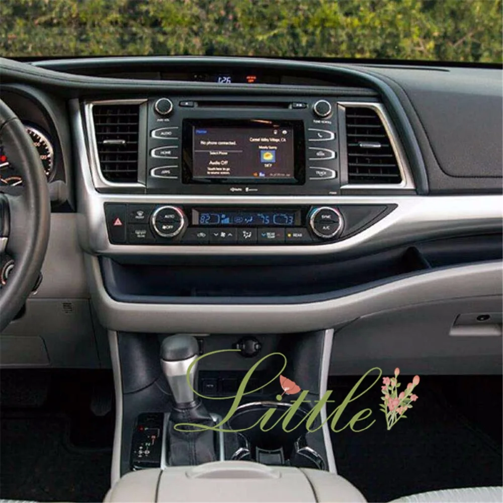 12 1 дюймовый автомобильный DVD плеер в стиле Tesla GPS навигация для Toyota Highlander 2014 2018
