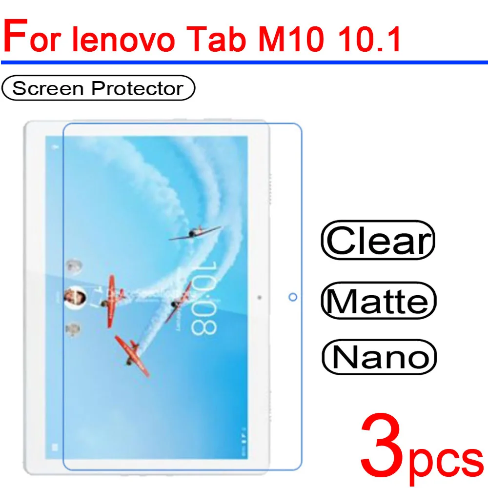 3 шт. ультра прозрачный мягкий ЖК-экран для Lenovo TAB P10 M10 Защитная крышка V7 E7 E8 E10