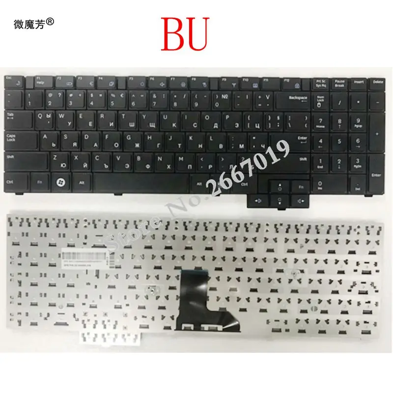 Клавиатура BU для Samsung черная клавиатура ноутбука R620 R528 R530 R540 NP R525 R517 R523