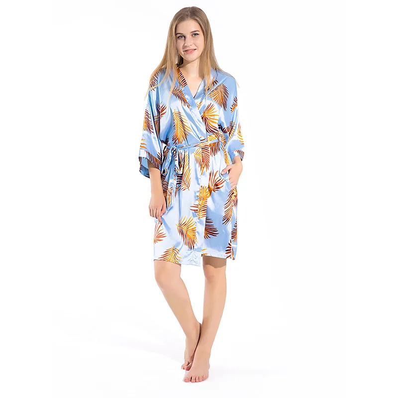 Пикантная мини одежда для сна с принтом женская пижама пикантный халат женский