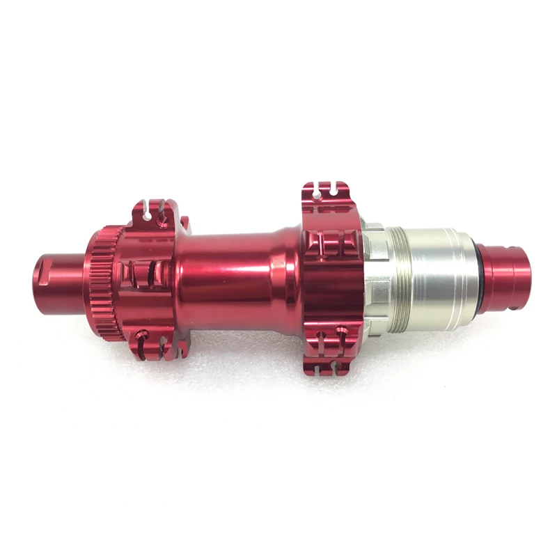 

Powerway PFH-CT31 Road disc and MTB XC AM Alloy straight pull CT31 rear hub O.L.D 12 x 142mm thru 24 28 holes black red