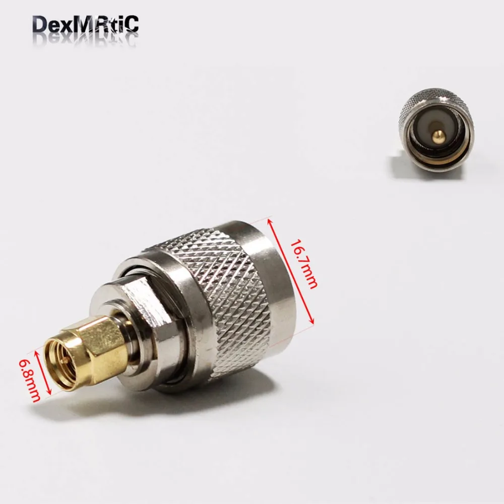 1 шт. УВЧ штекер PL259 переключатель SMA RF коаксиальный переходник прямой