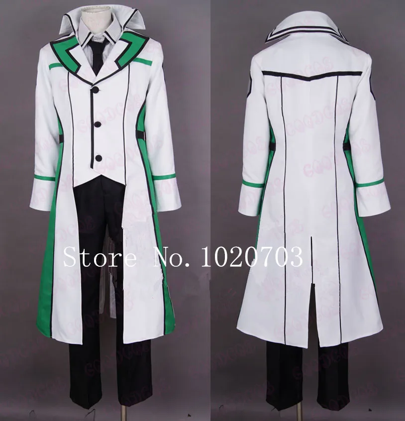 Костюм для косплея Mahouka Koukou no Rettousei Tatsuya shaba Leonhard Saijo Mikihiko Yoshida|cosplay jackets|costume popeyecosplay naruto costume |