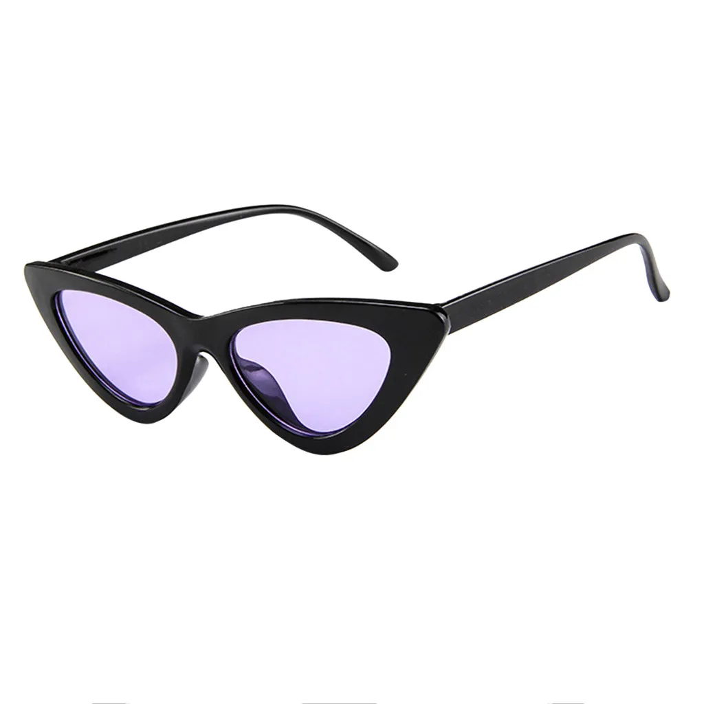 Sunglassese женские винтажные Ретро треугольные cateye очки feminino Солнцезащитные очки женские очки солнцезащитные очки для женщин