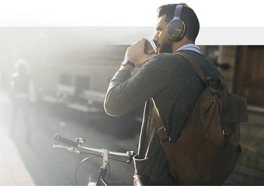 EDIFIER W860NB Bluetooth наушники ANC сенсорное управление Поддержка NFC сопряжение и aptX аудио декодирование Smart Touch беспроводные наушники